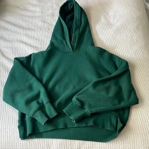 Zara cropped hoodie